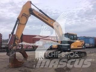 Hyundai HX220L Εκσκαφείς με ερπύστριες
