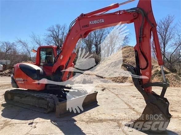 Kubota KX080-3 Εκσκαφείς με ερπύστριες