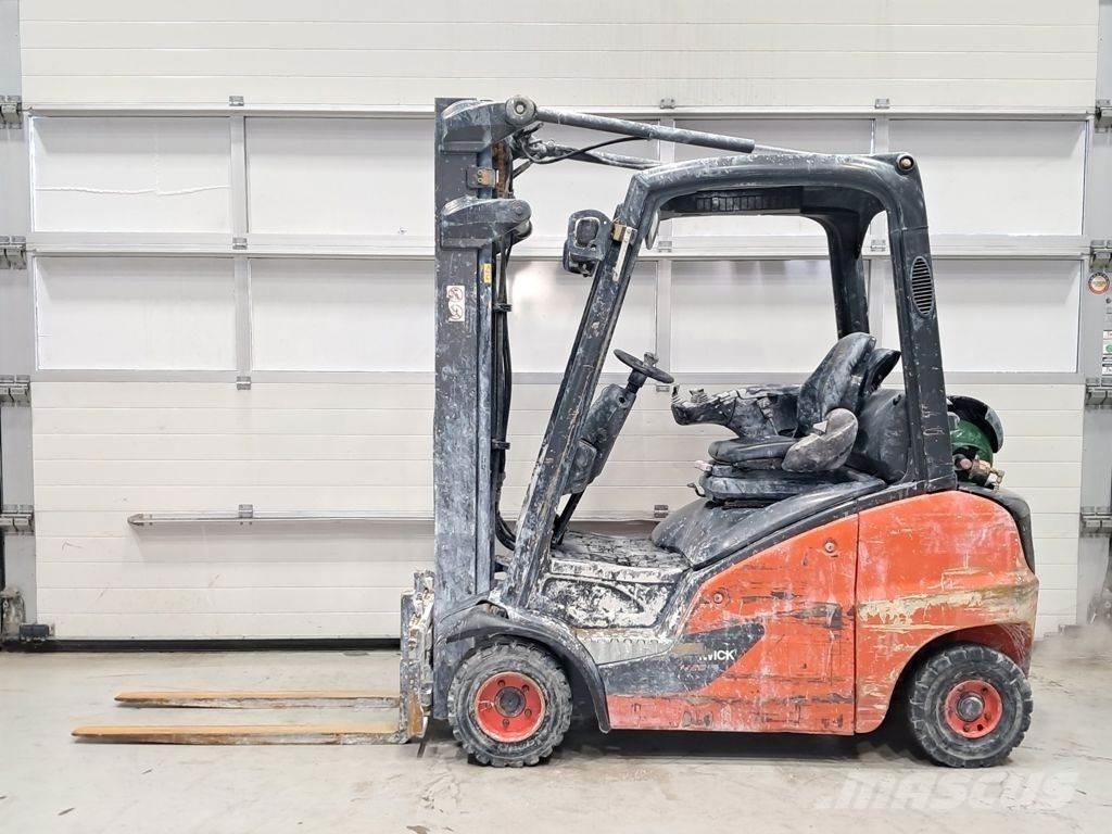 Linde H20T-02 Περονοφόρα ανυψωτικά κλαρκ με φυσικό αέριο LPG