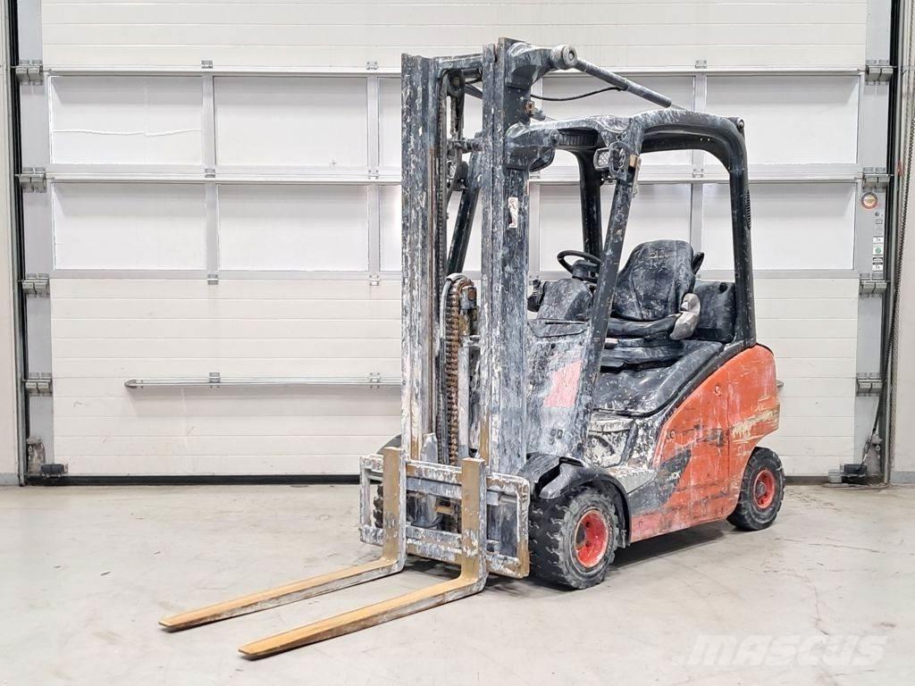Linde H20T-02 Περονοφόρα ανυψωτικά κλαρκ με φυσικό αέριο LPG