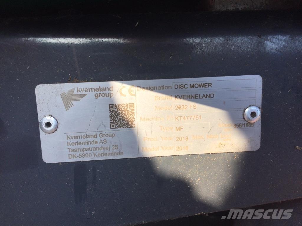 Kverneland 2832 FS Χορτοκοπτικά
