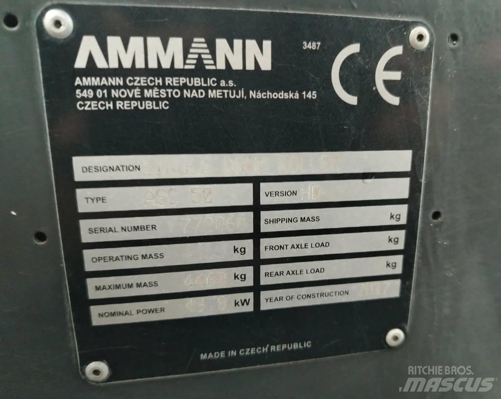 Ammann ASC 50 Οδοστρωτήρες μονού κυλίνδρου