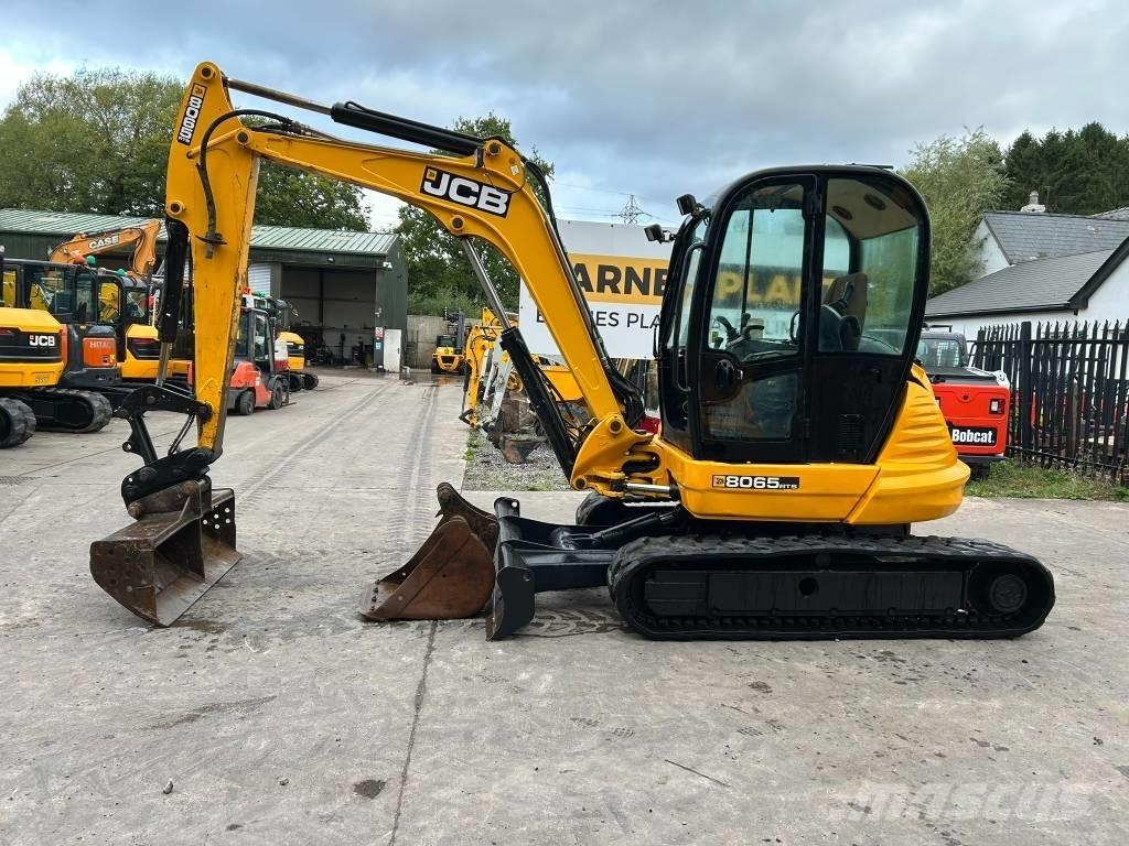 JCB 8065 RTS Εκσκαφάκι (διαβολάκι) < 7t