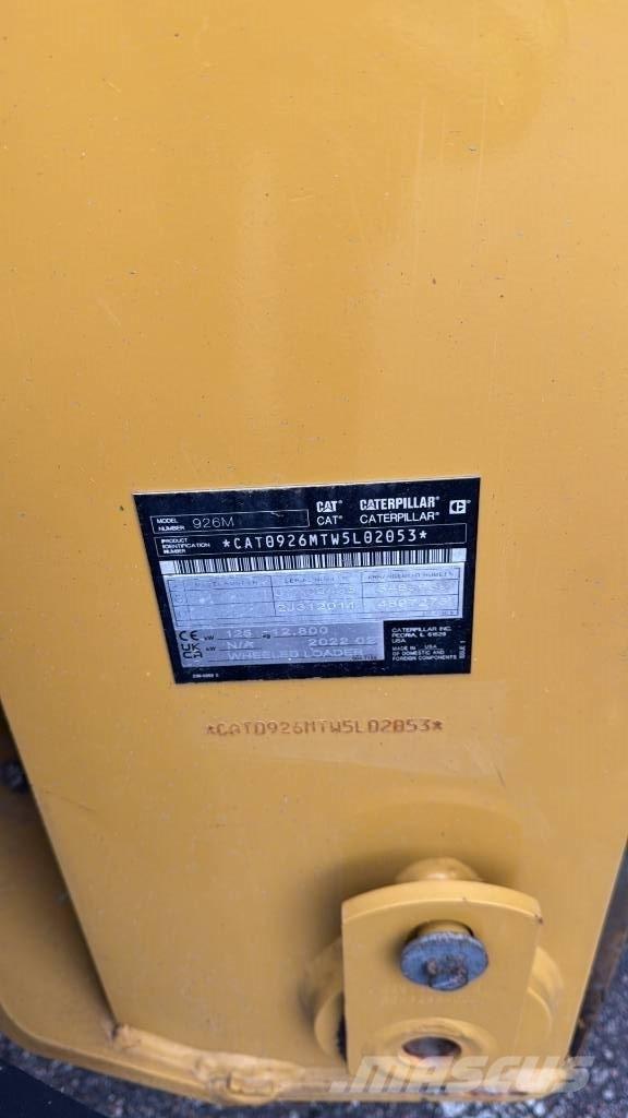 CAT 926M Φορτωτές με λάστιχα (Τροχοφόροι)