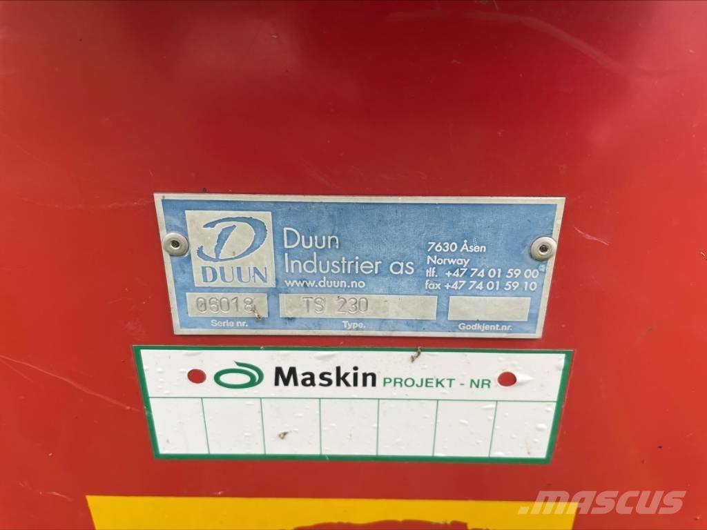 Duun TS 230 Εκχιονιστήρες και χιονοδιώχτες