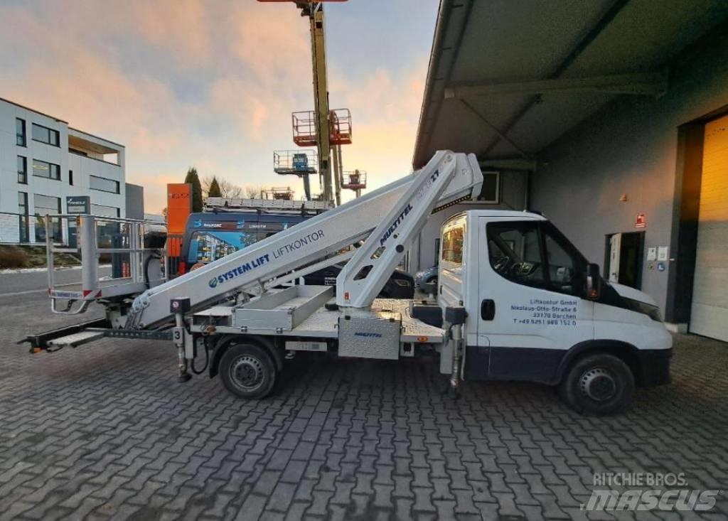 Multitel MTE 270 EX Εναέριες πλατφόρμες τοποθετημένες σε φορτηγό