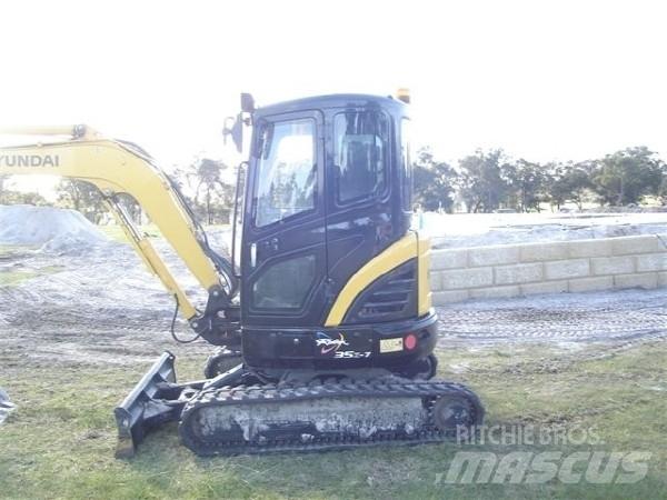 Hyundai R35Z-7 Εκσκαφάκι (διαβολάκι) < 7t