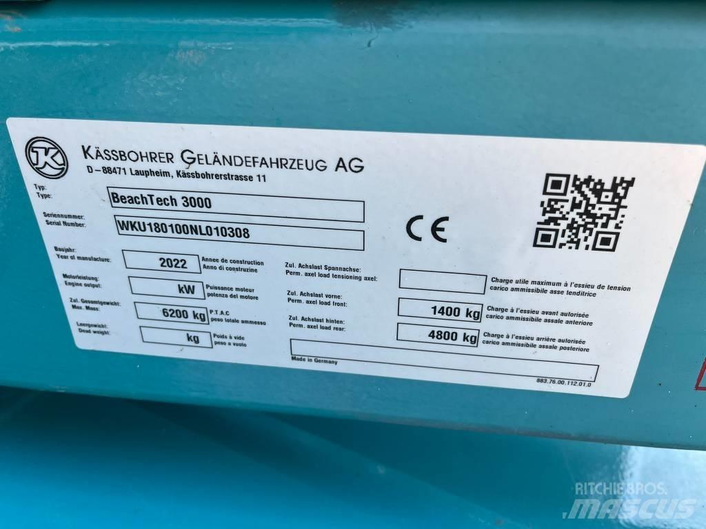  Beachtech 3000 Εξοπλισμός καθαρισμού παραλιών