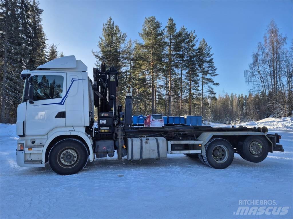 Scania R420 Φορτηγά με Γερανό