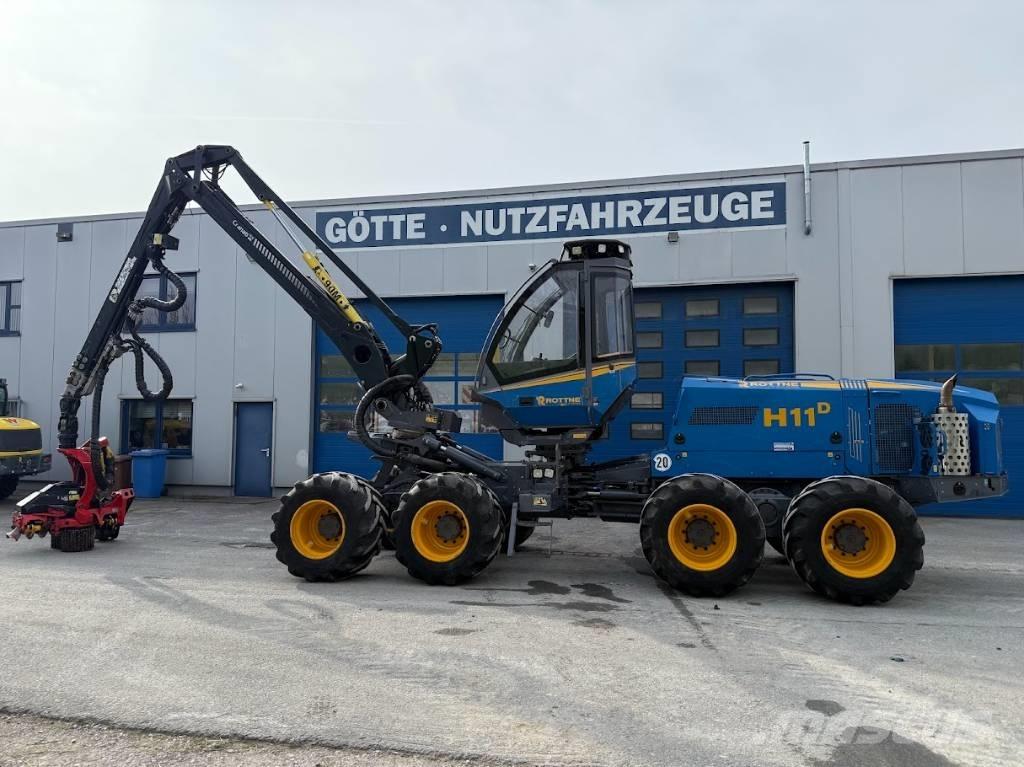 Rottne H11D Θεριζοαλωνιστικές μηχανές