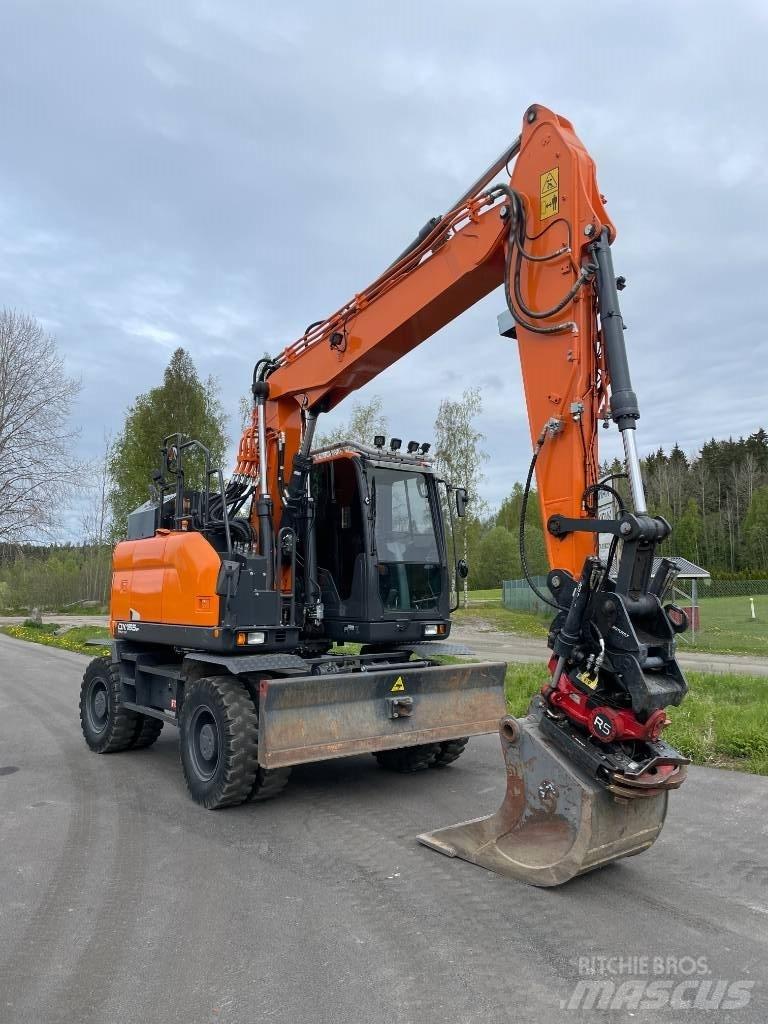 Doosan DX 165 W Εκσκαφείς με τροχούς - λάστιχα