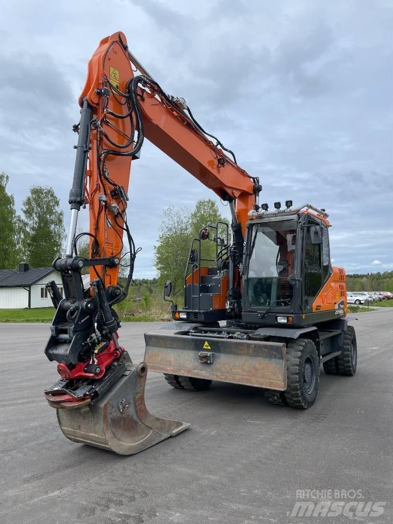 Doosan DX 165 W Εκσκαφείς με τροχούς - λάστιχα
