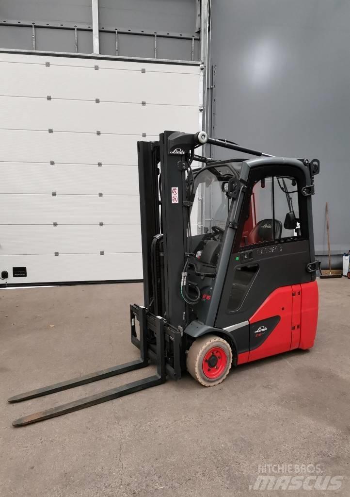 Linde E16C-02 Ηλεκτρικά περονοφόρα ανυψωτικά κλαρκ