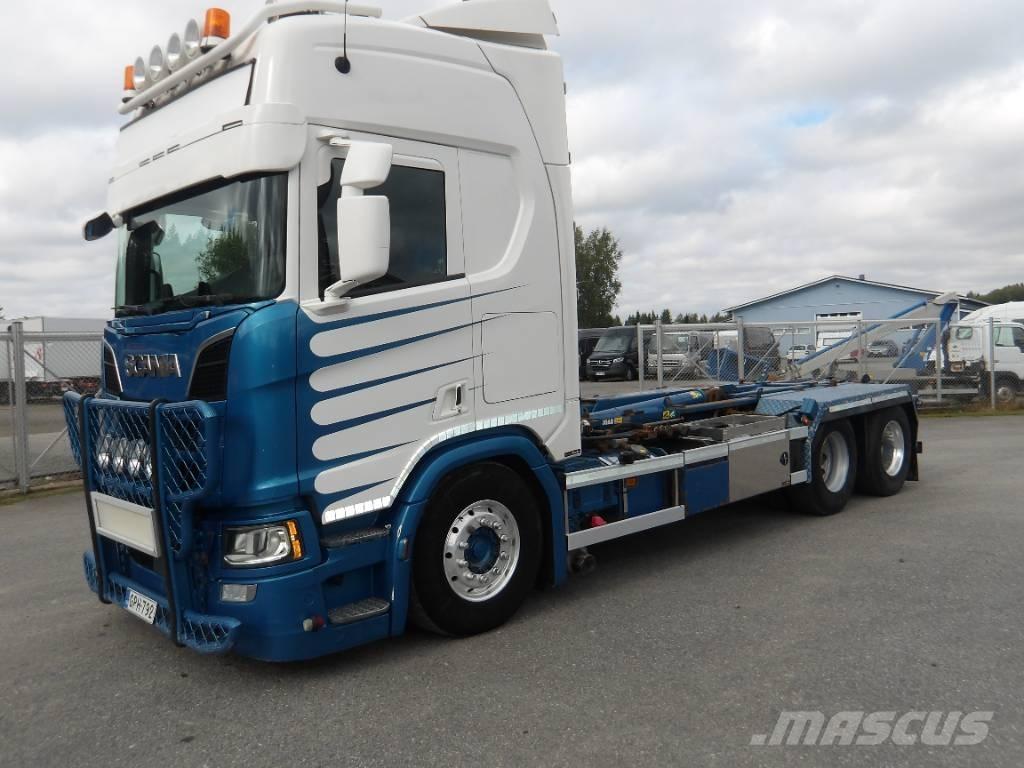 Scania R580 6x2 Φορτηγά ανατροπή με γάντζο