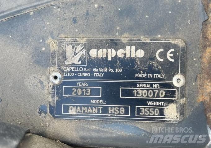 Capello diamand HS8 Κεφαλές θεριζοαλωνιστικών μηχανών