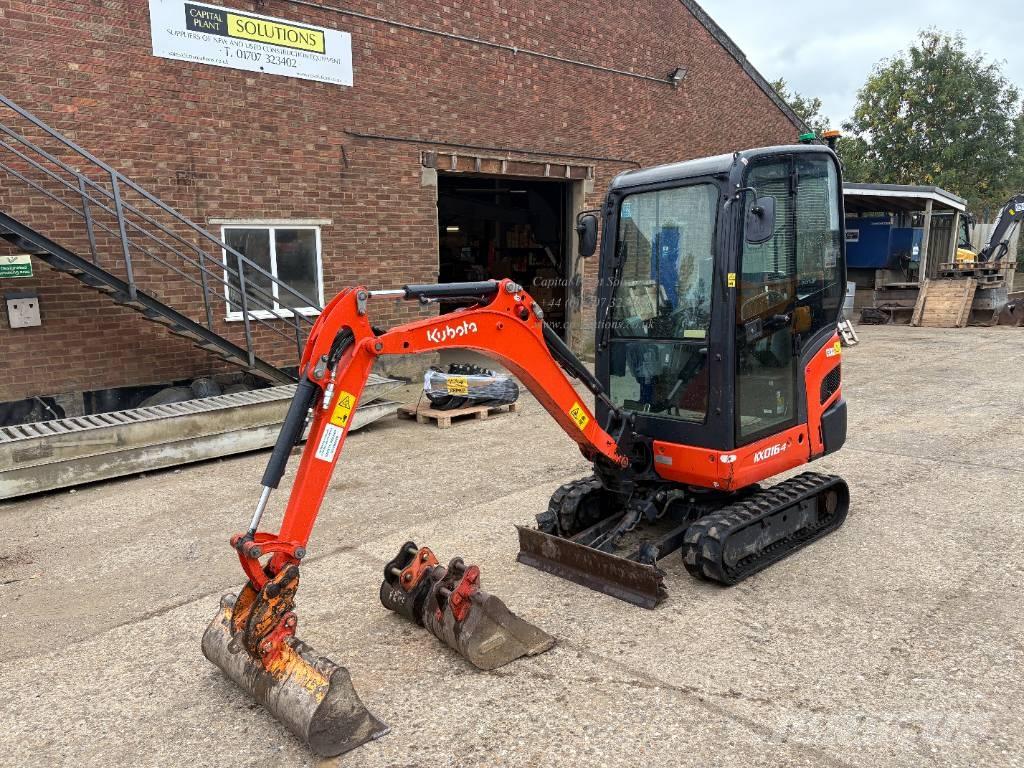 Kubota KX 016-4 Εκσκαφάκι (διαβολάκι) < 7t