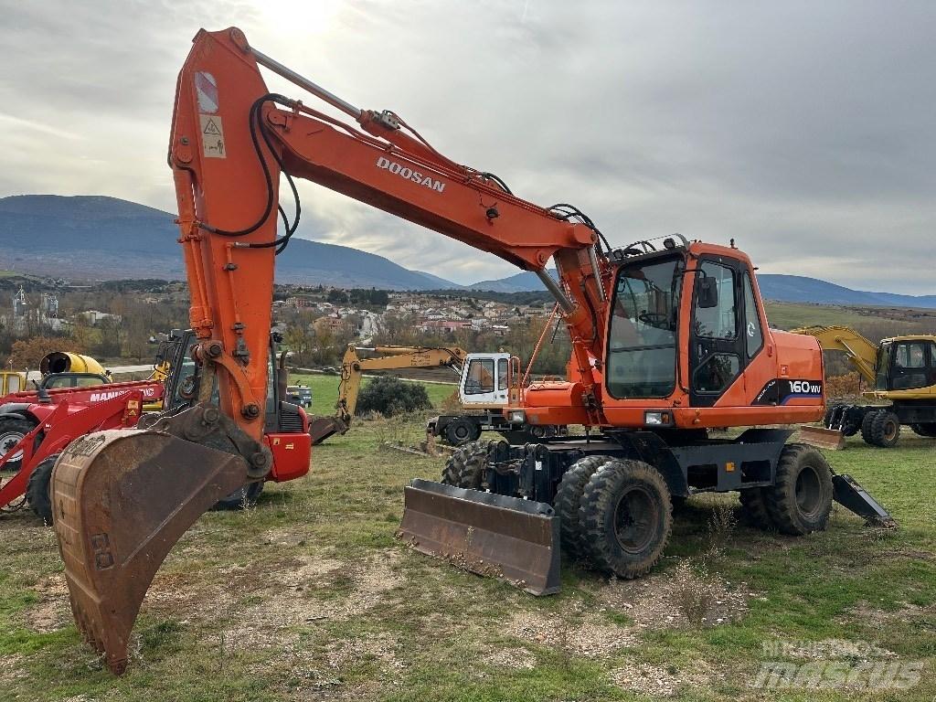 Doosan Solar 160 W V Εκσκαφείς με τροχούς - λάστιχα