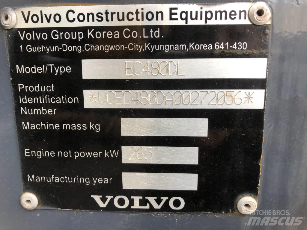 Volvo EC 480 Εκσκαφείς με ερπύστριες
