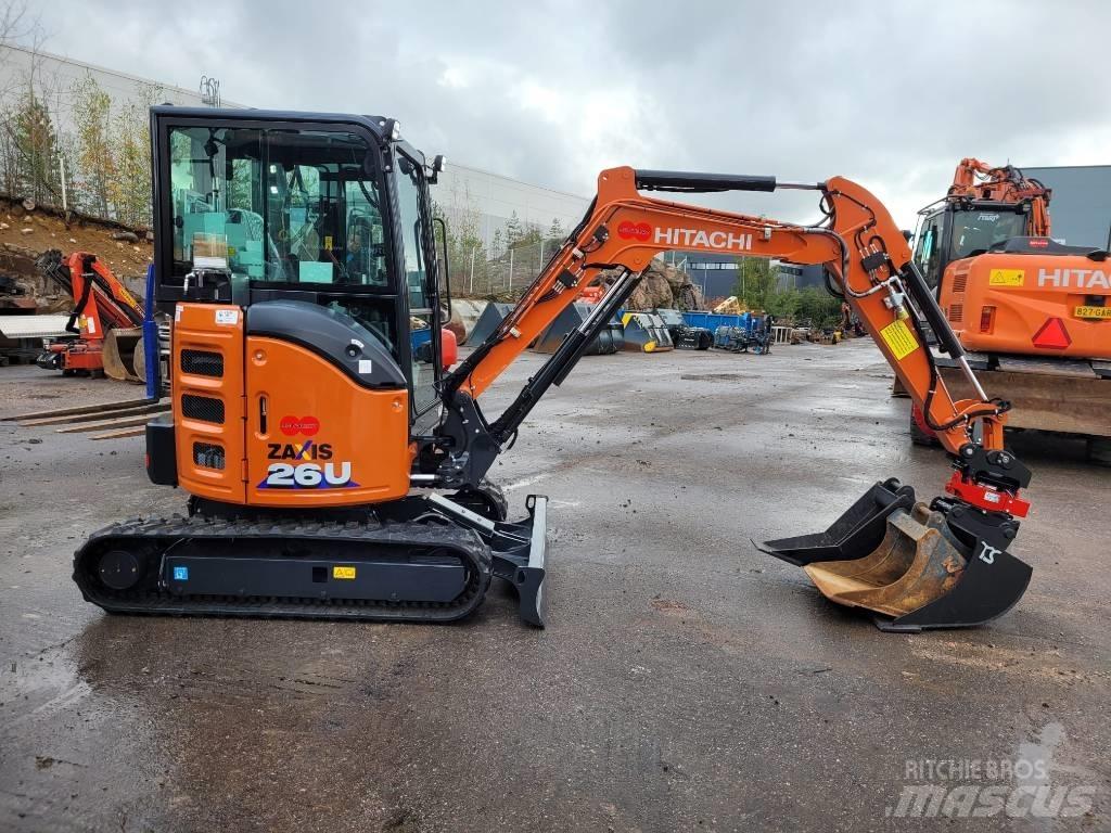 Hitachi ZX 26 U-6 Εκσκαφάκι (διαβολάκι) < 7t