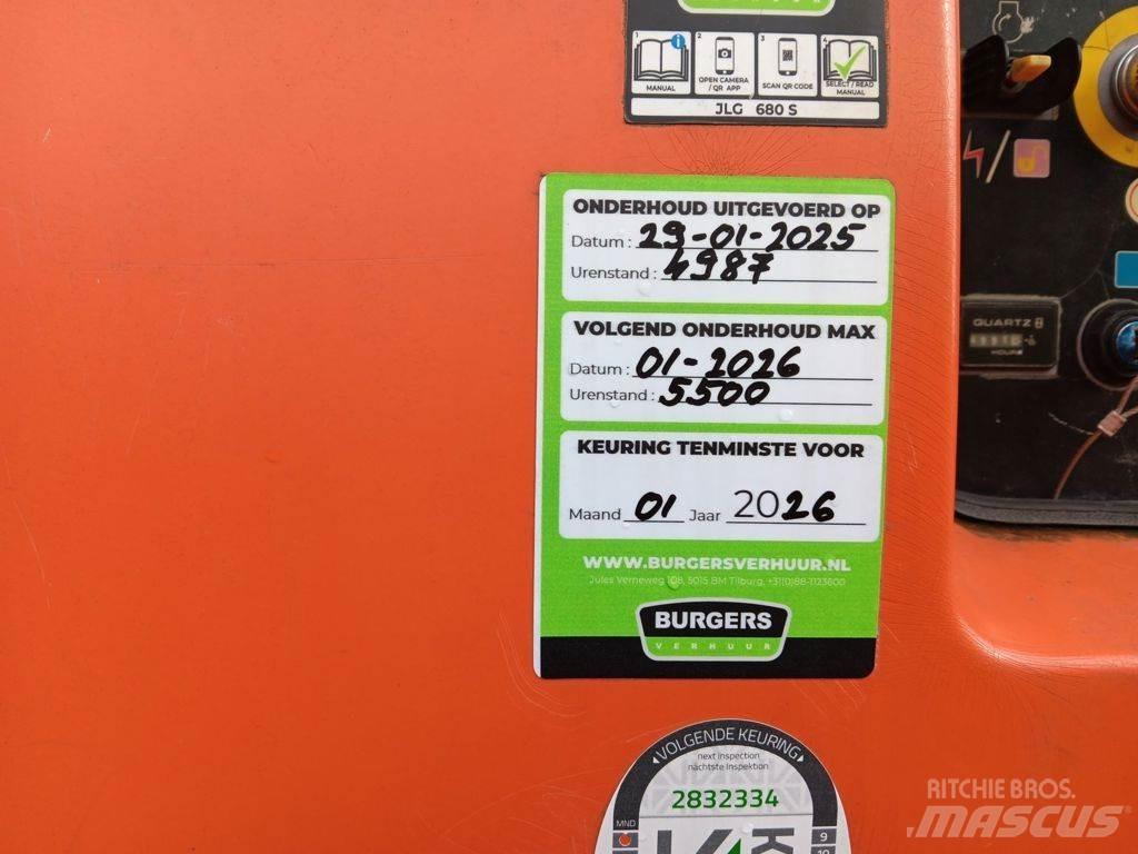 JLG 680S Ανυψωτήρες με τηλεσκοπικό βραχίονα