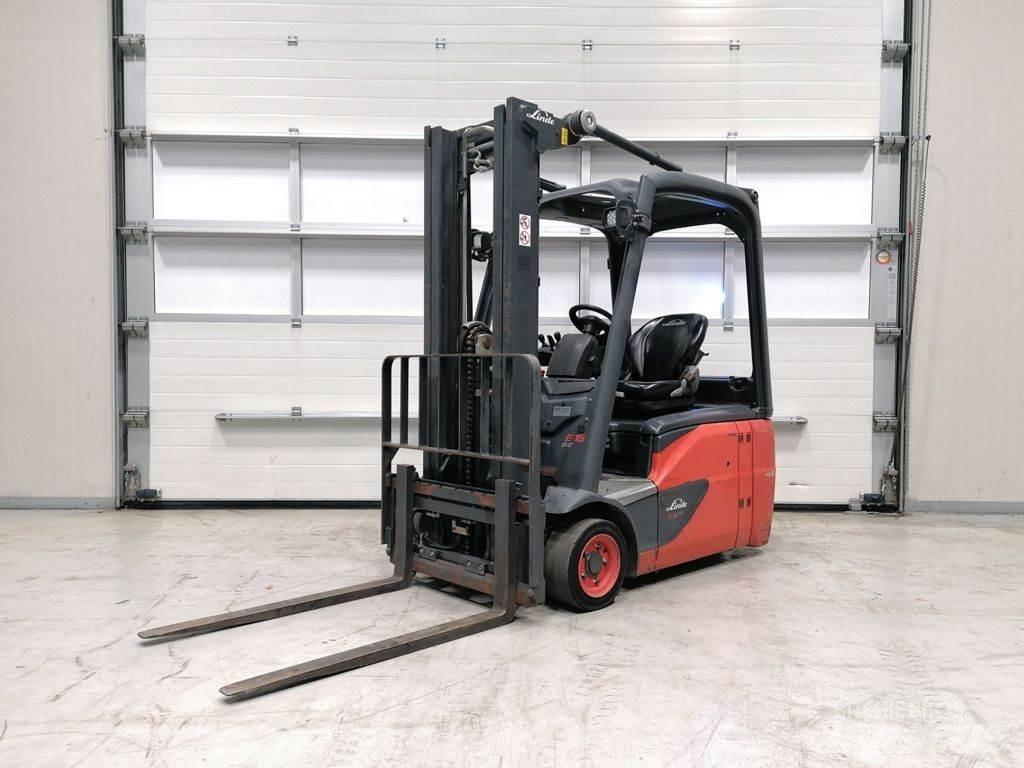 Linde E16-02 Ηλεκτρικά περονοφόρα ανυψωτικά κλαρκ