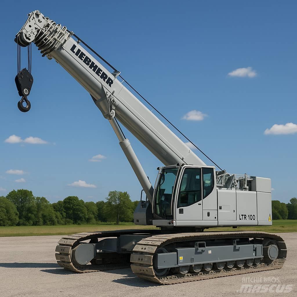 Liebherr LTR 1100 Γερανοί με ερπύστριες