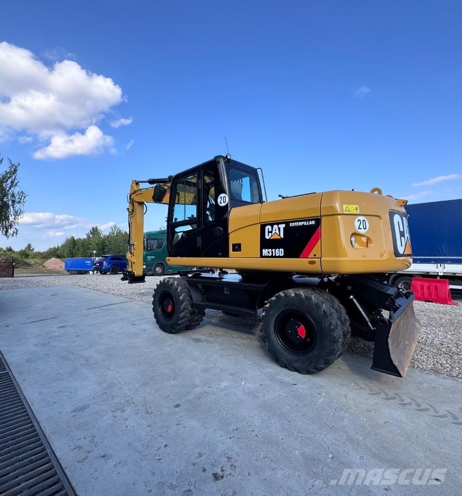 CAT 316 D Εκσκαφείς με τροχούς - λάστιχα