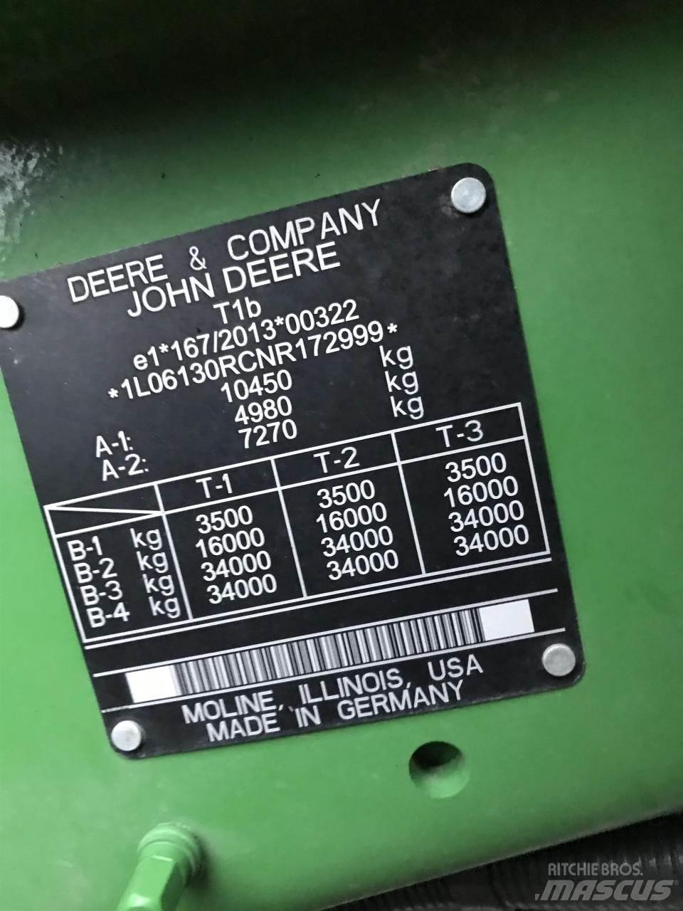 John Deere 6R 130 Τρακτέρ