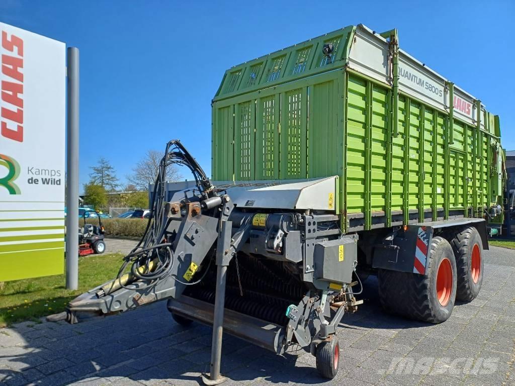 CLAAS Quantum 5800 S Ρυμούλκα με διάταξη αυτοφόρτωσης
