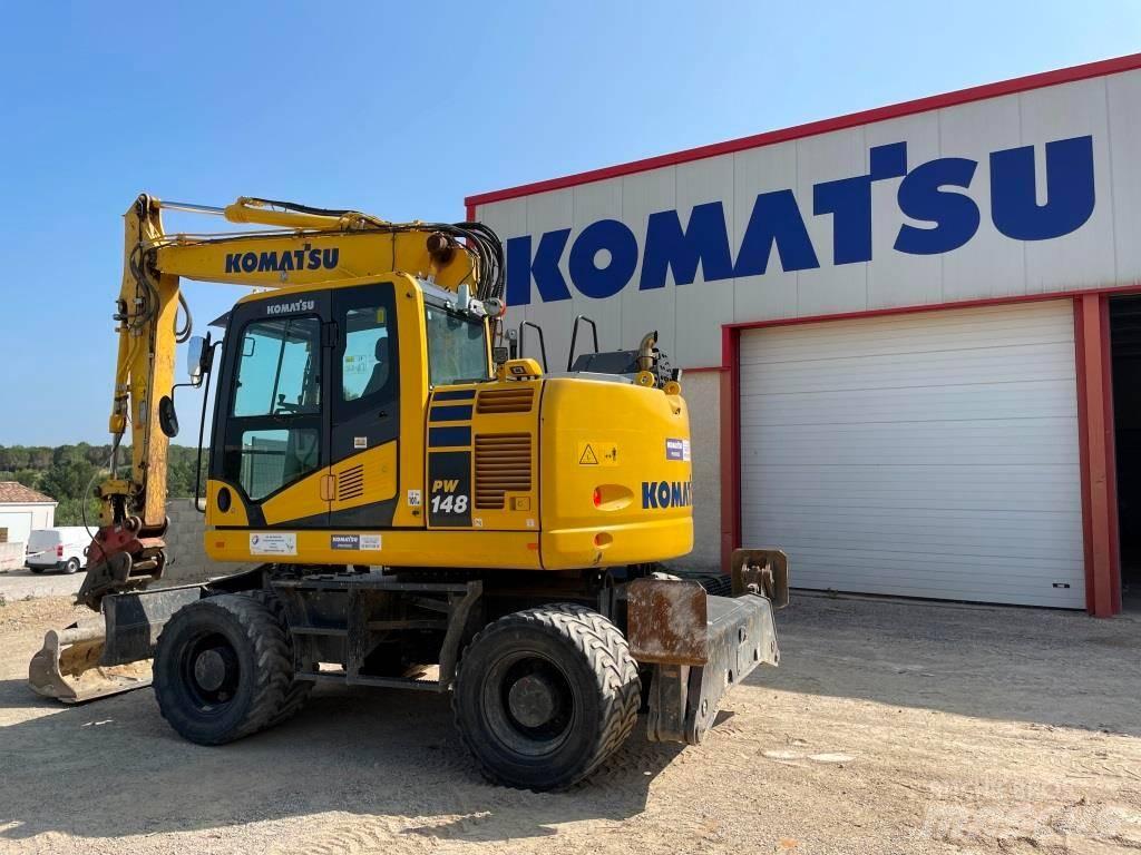 Komatsu PW148-11 Εκσκαφείς με τροχούς - λάστιχα