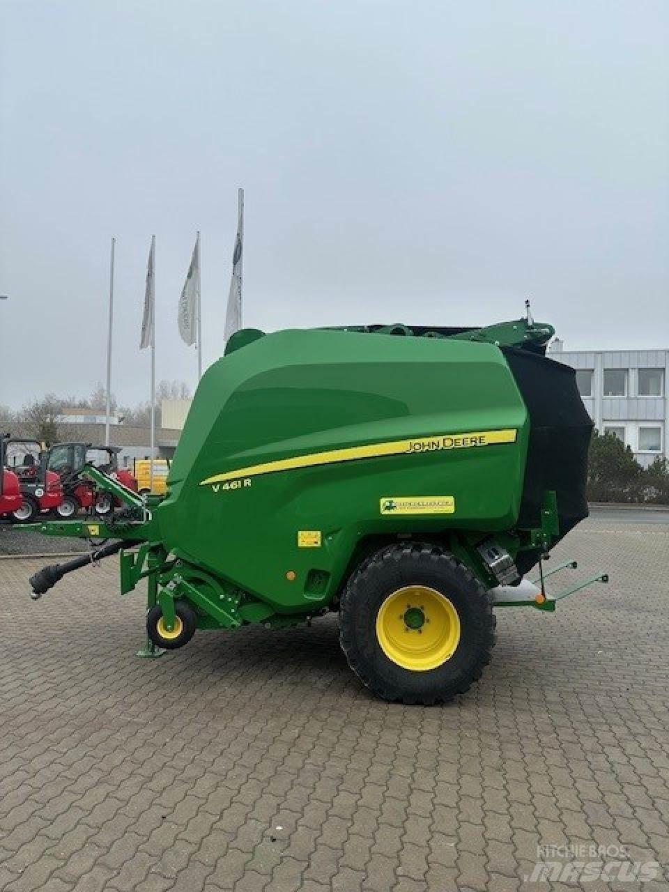 John Deere V461R Πρέσες κυλινδρικών δεμάτων