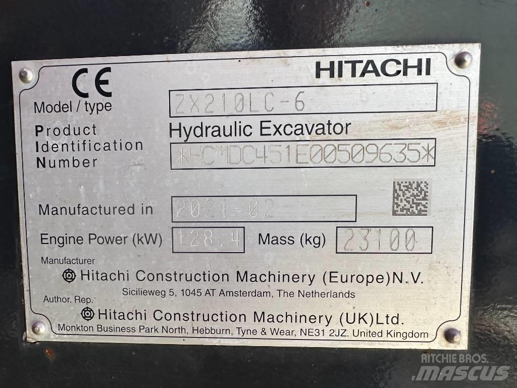 Hitachi ZX 210 LC-6 Εκσκαφείς με ερπύστριες