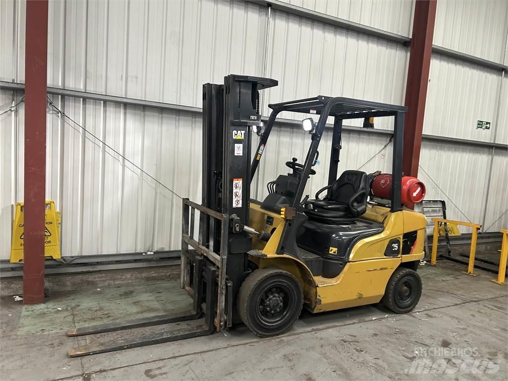 CAT GP25NT Περονοφόρα ανυψωτικά κλαρκ με φυσικό αέριο LPG