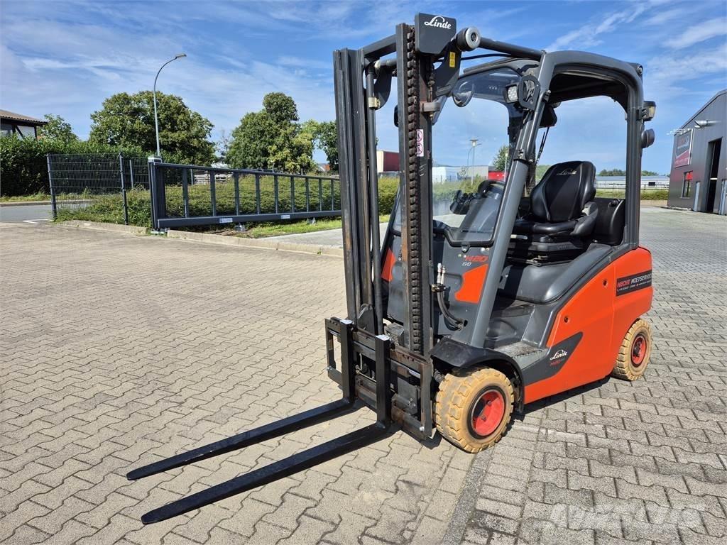 Linde H20T-01 Περονοφόρα ανυψωτικά κλαρκ με φυσικό αέριο LPG