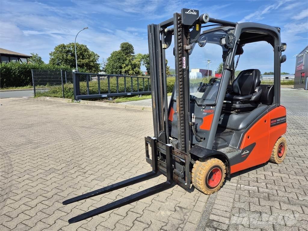 Linde H20T-01 Περονοφόρα ανυψωτικά κλαρκ με φυσικό αέριο LPG