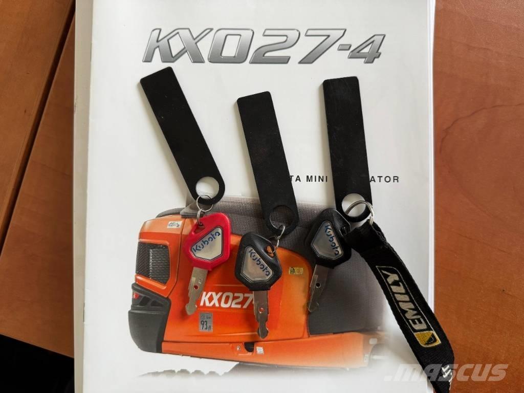 Kubota KX 027-4 Εκσκαφάκι (διαβολάκι) < 7t