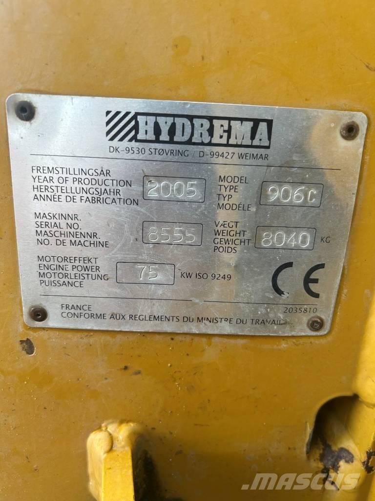 Hydrema 906C-2 Εκσκαφείς Φορτωτές τύπου JCB