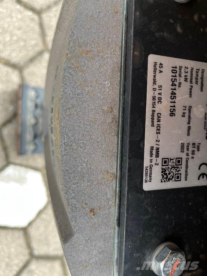 Bomag BT60E Επίπεδοι κόπανοι