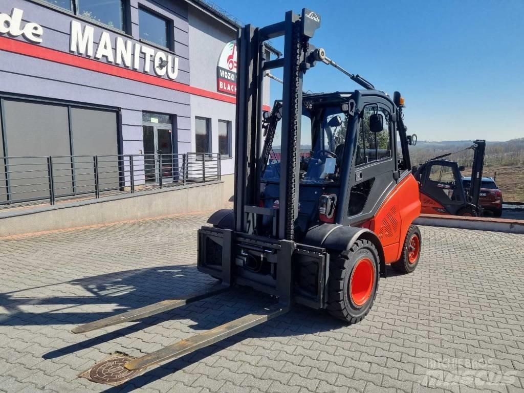 Linde H45t-02 Περονοφόρα ανυψωτικά κλαρκ με φυσικό αέριο LPG