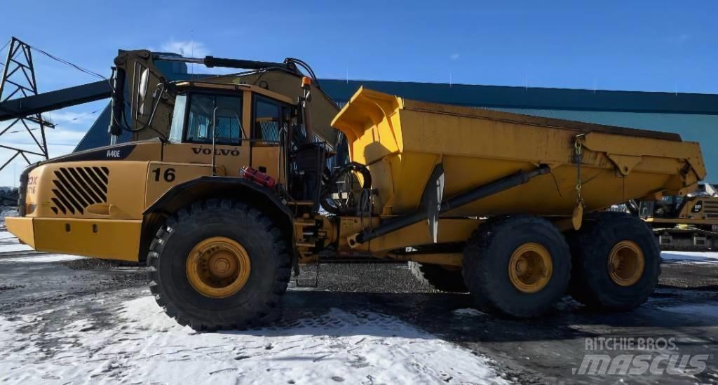 Volvo A 40 E Σπαστό Dump Truck ADT