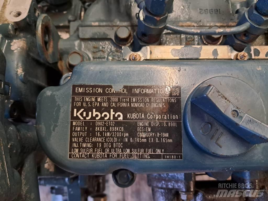 Kubota D-902 Κινητήρες