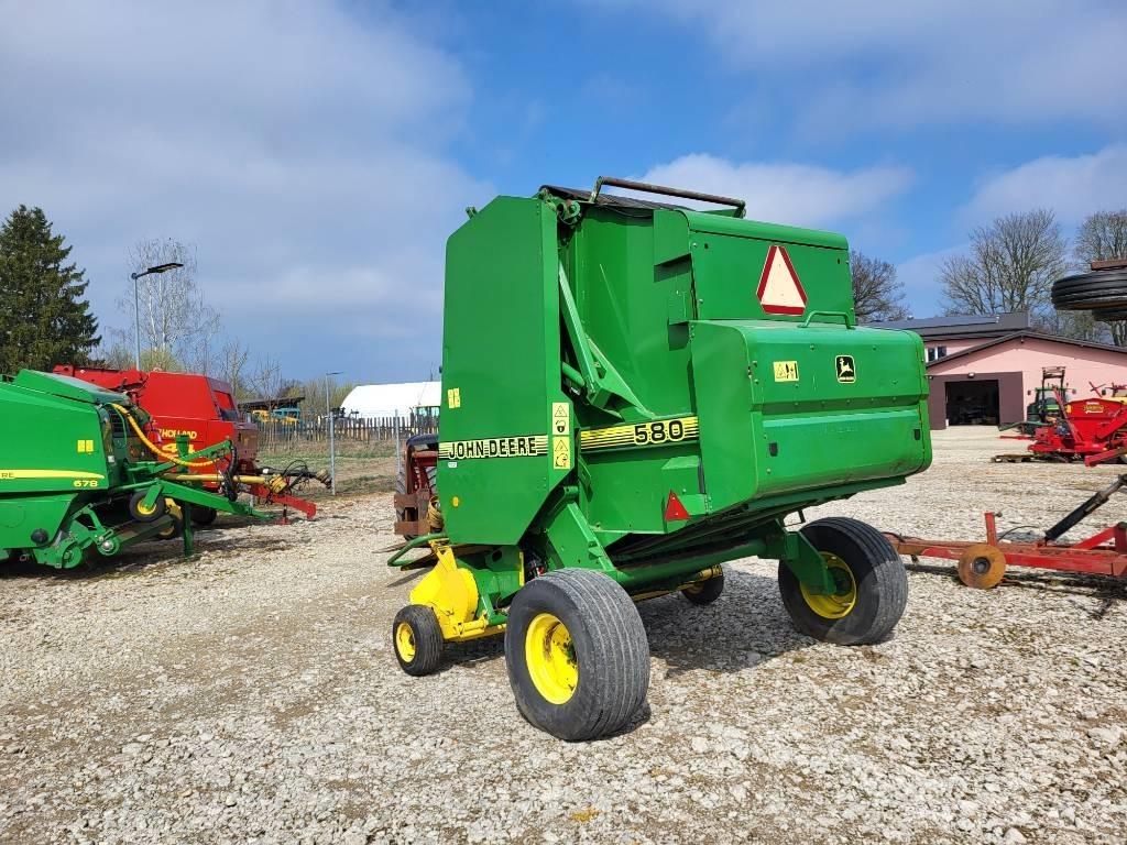 John Deere 580 Πρέσες κυλινδρικών δεμάτων