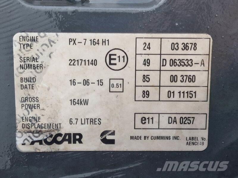 DAF PX-7 164 H1 Κινητήρες