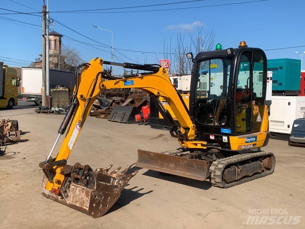 JCB 8026 CTS Εκσκαφάκι (διαβολάκι) < 7t