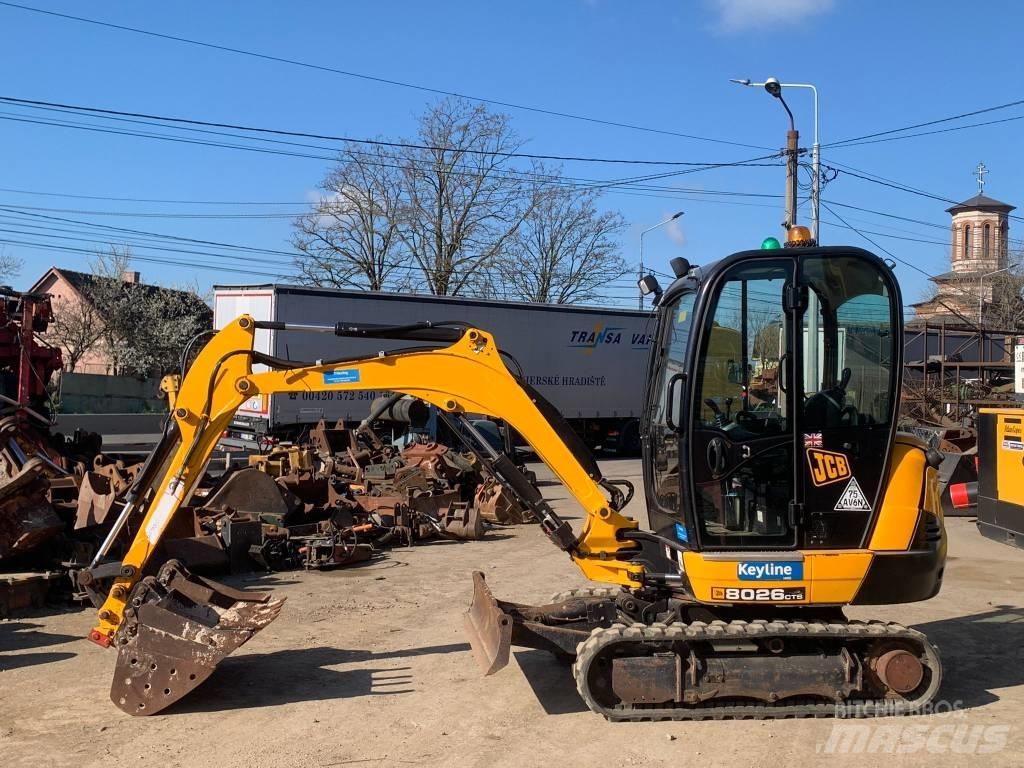 JCB 8026 CTS Εκσκαφάκι (διαβολάκι) < 7t