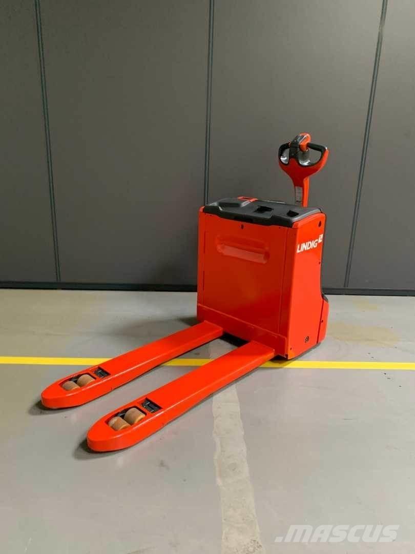 Linde T16 Παλετοφόρα πεζού χειριστή με ιστό