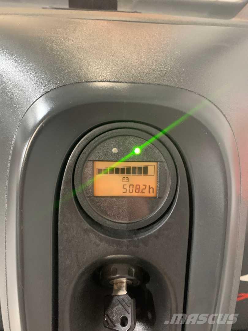 Linde T16 Παλετοφόρα πεζού χειριστή με ιστό