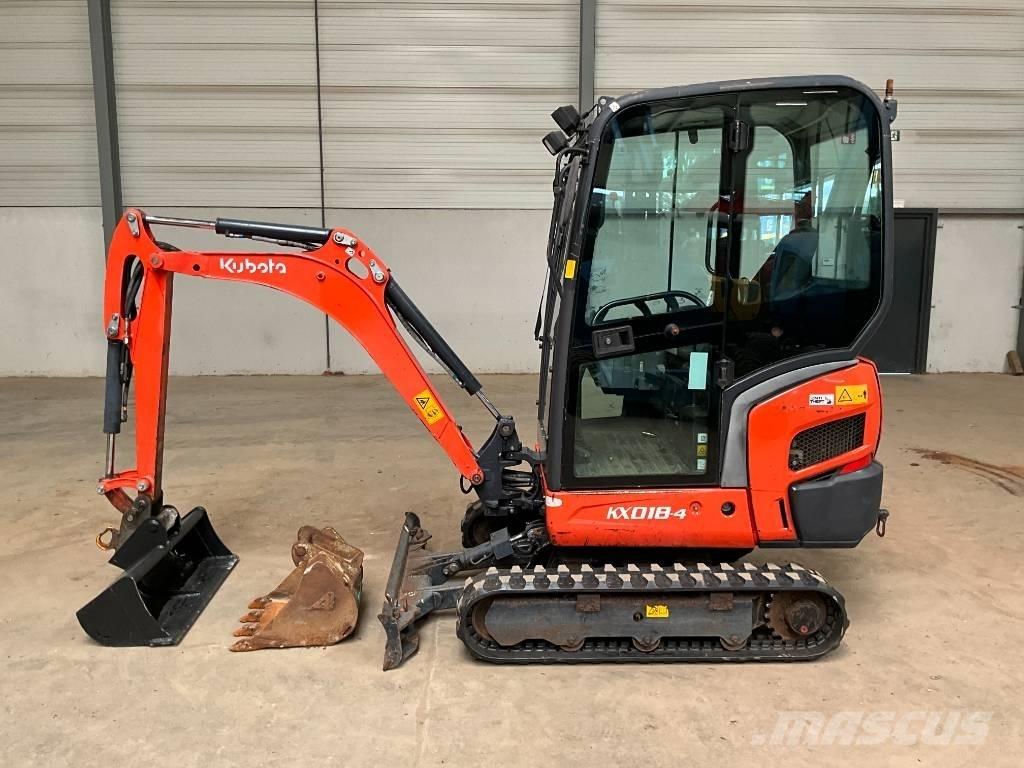 Kubota KX 018-4 Εκσκαφάκι (διαβολάκι) < 7t