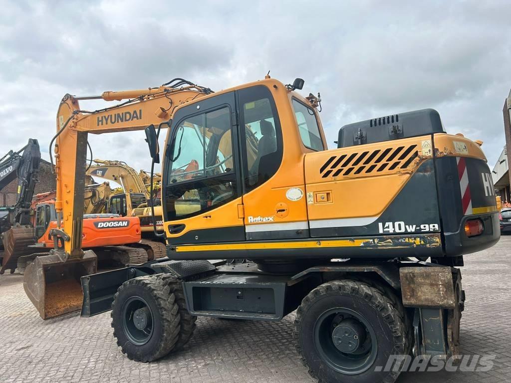 Hyundai 140W-9A Εκσκαφείς με τροχούς - λάστιχα