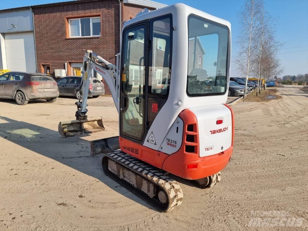 Takeuchi TB 216 Εκσκαφάκι (διαβολάκι) < 7t